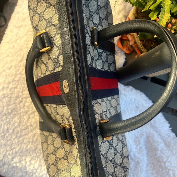 Gucci Supreme Web Boston - Vintage - Picture 4 of 10